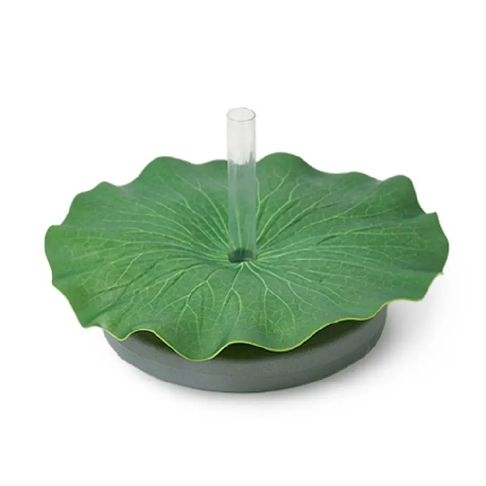 

Artistic Landscape Artificial Flower Long Stem DIY Decoration Simulated Lotus Flower EVA Green Plant Decorative Fake Flower