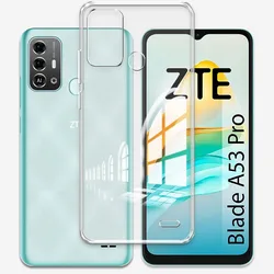 For ZTE Blade A53 Pro Case Clear Soft Silicone Cover Phone Case For ZTE Blade A53 Clear Bumper Coque For ZTE Blade A53 Pro Funda