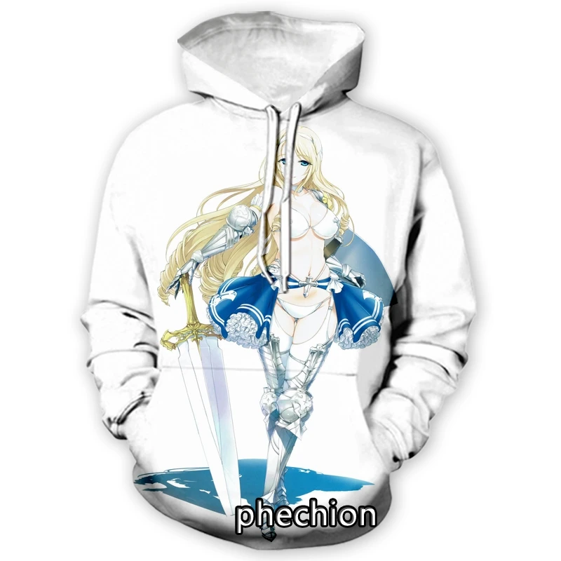 

phechion New Fashion Men/Women Anime Bikini Warriors 3D Print Long Sleeve Hoodies Casual Hoodies Men Loose Sporting Pullover A70