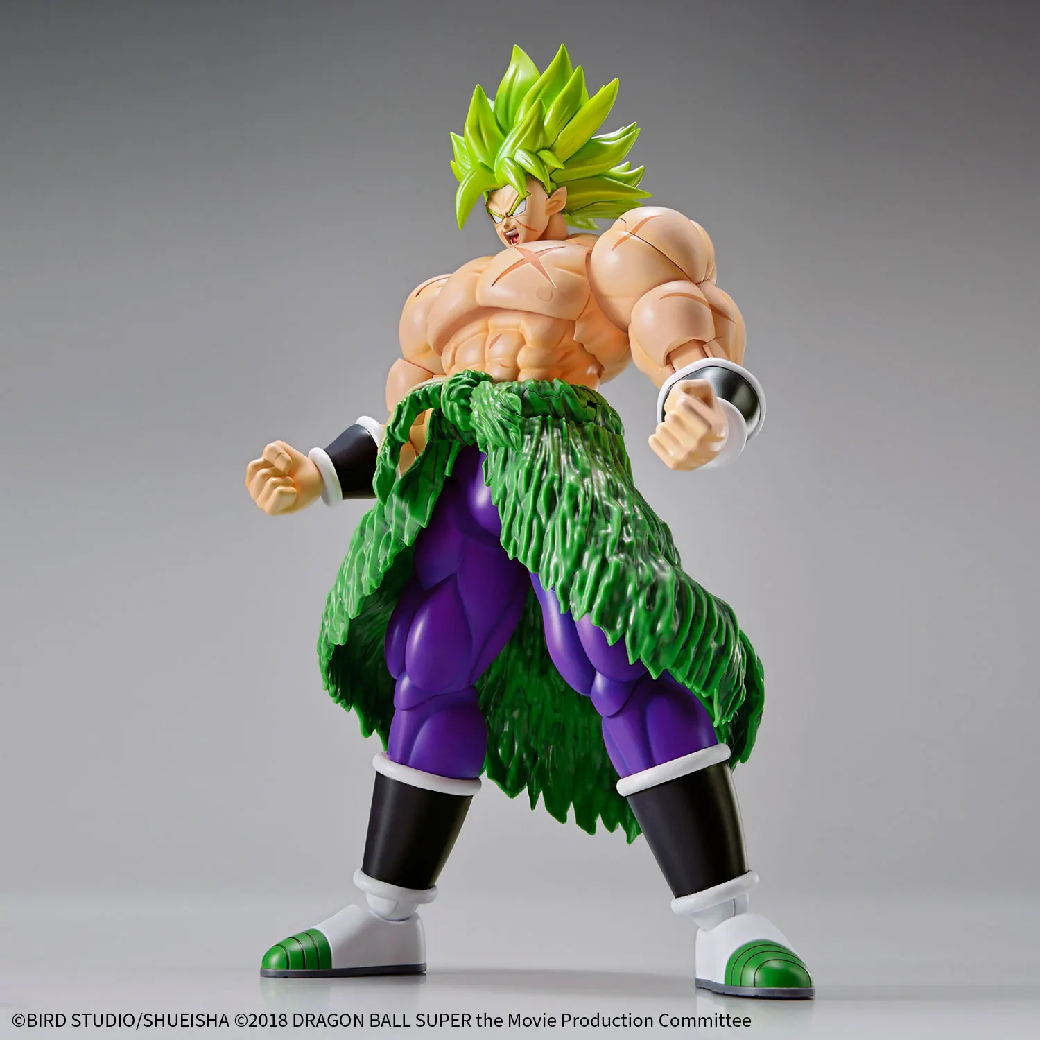 Bandai Original  HUMANOID ASSEMBLY FRS DRAGON BALL SUPER SAIYAN BROLY    Anime Action Figure Assembly Model Toys Collectible Mod