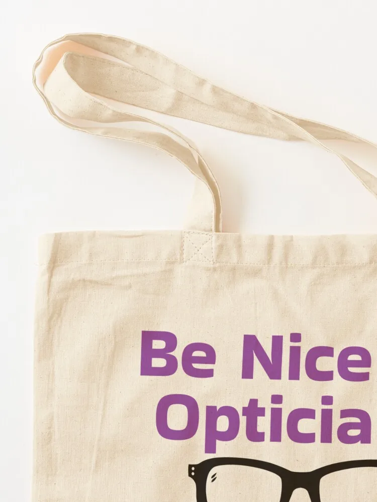 كن لطيفًا مع البصريات، قد إطارك في بعض اليوم، حقيبة قماش، حقيبة نسائية، حقائب للنساء، حقائب قماشية