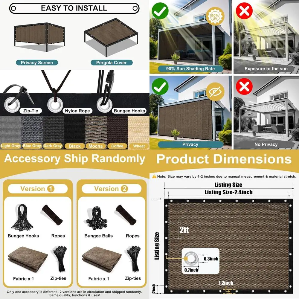 Mocha 8X12 Ft. Perg… - image