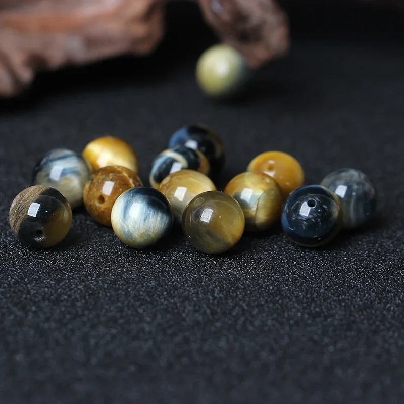 Grade 7A Natural Dream Tiger\'s eye Bead