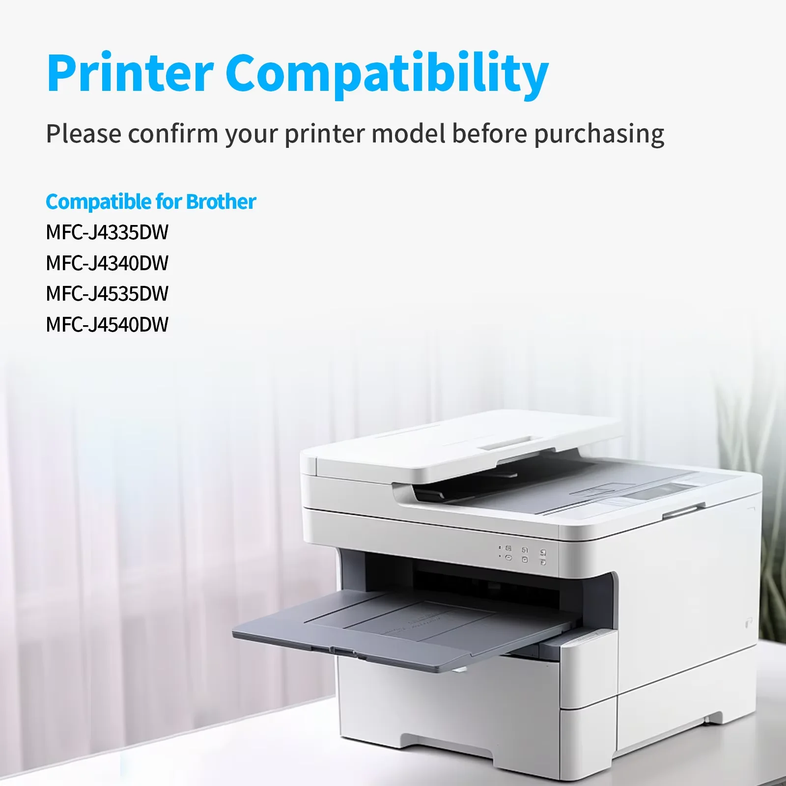 CRTBOTW LC426 LC426XL 426 XL Ink Cartridge For Brother Compatible MFC-J4335DW MFC-J4340DW MFC-J4535DW MFC-J4540DW Printer