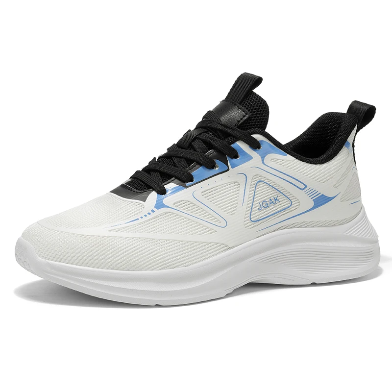 Trend Minimal Design Men Athletic Sneakers Lightweight Flexible Sole Slip Casual Sports Shoes Male Daily Running Campus  Outing