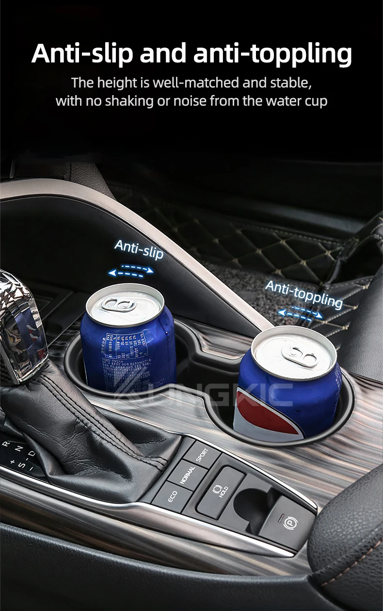 Für Toyota Camry 2018 2019 2020 2021 2022 2023 Wasserbecherhalter Zentrale Steuerung Getränkehalter Wasserbecherschale Autozubehör – Detail 3