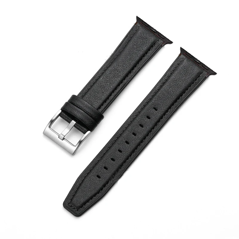 49 45 44mm cinturino in pelle siliconica per IWO Series 6 7 8 Ultra Smart Watch T500 W27 XS8 Smartwatch T900 Pro S8 X8 Max braccialetti