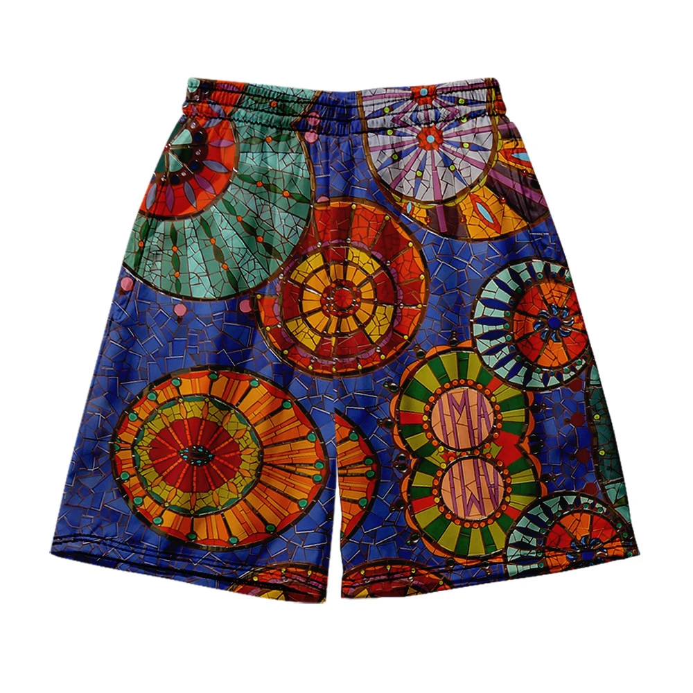 

Beach Shorts Men's and women's clothing 3D digital printing casual shorts Fashion trend couple Pants 17