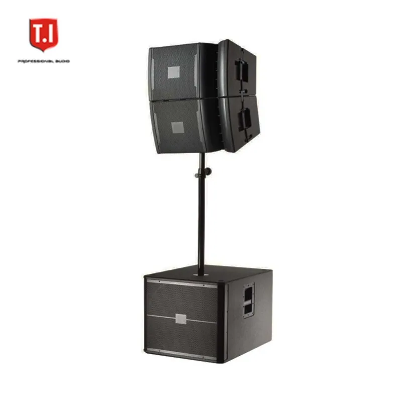 12 Inch Two-Way Full Range Passive PA Speaker Set, Complete Audio System with Amplifier and Microphone for Stage Shows view 2