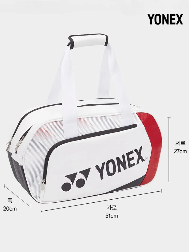 YONEX tas raket Badminton pria dan wanita, tas tangan bola portabel tahan lama olahraga 2024 musim semi dan panas