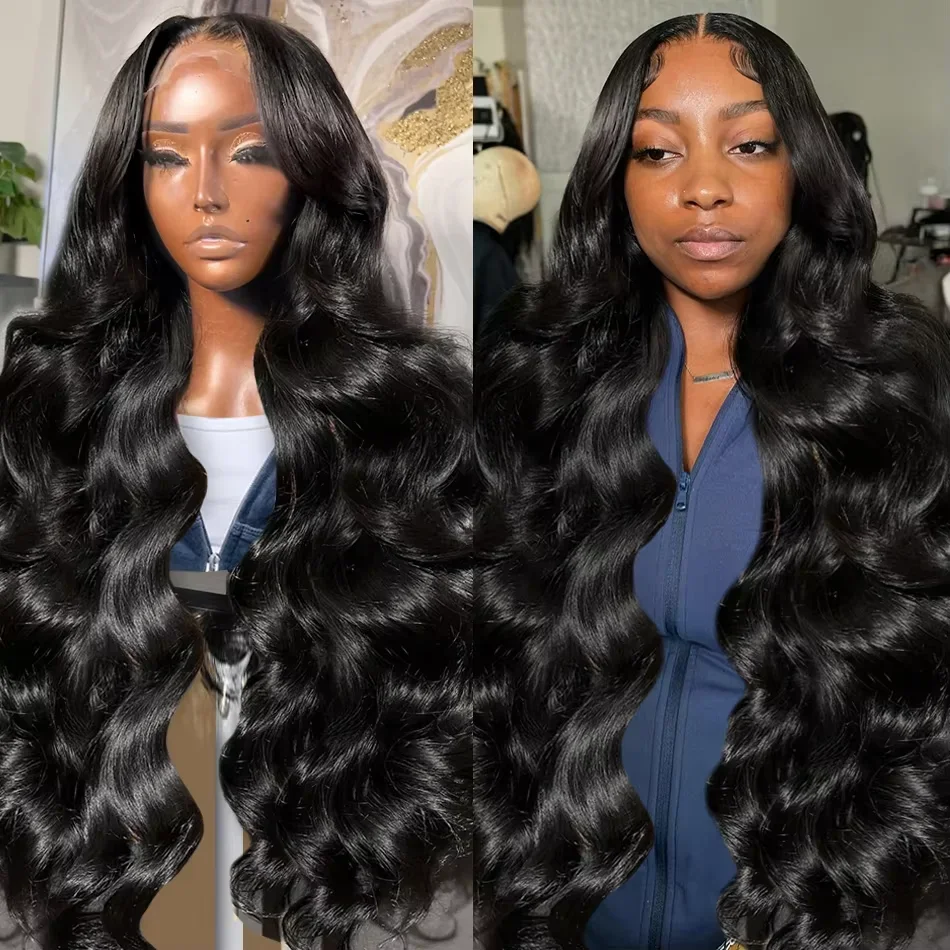 Body Wave Haar Pruik Pre Geplukt 16-36 Inch 100% Natuurlijk Braziliaans Menselijk Haar Pruik 13x4 13x6 HD Kant Frontale Pruiken 180 200 Dichtheid