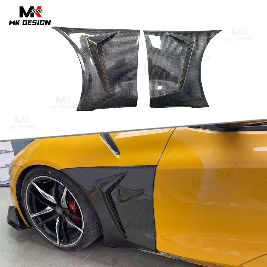 

Carbon Fiber WCD Style Front Fender Flares for Toyota Supra GR MK5 A90 A91 2021+ Carbon Side Fender Car Accessories