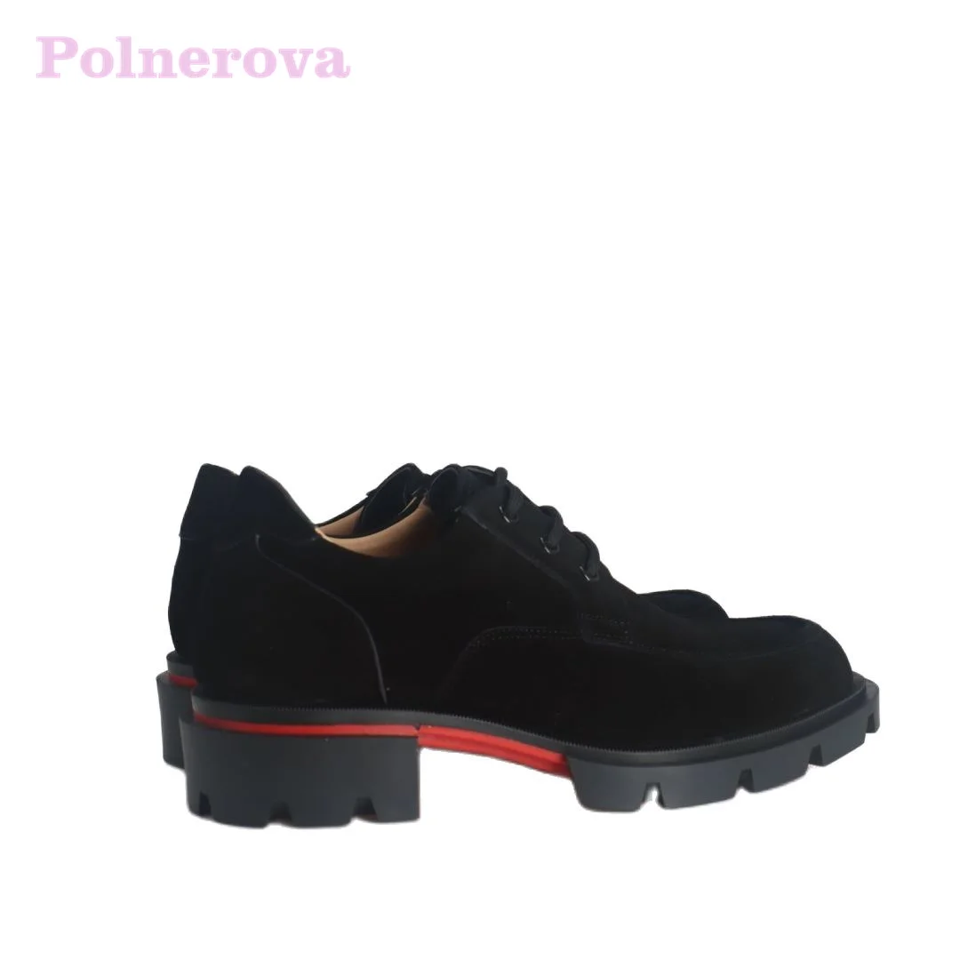 Kuh Wildleder Schnürschuhe Herren Luxus Marke Design schwarz Oxfords Echt leder Business Hochzeits schuhe lässig Frühling Herren schuhe