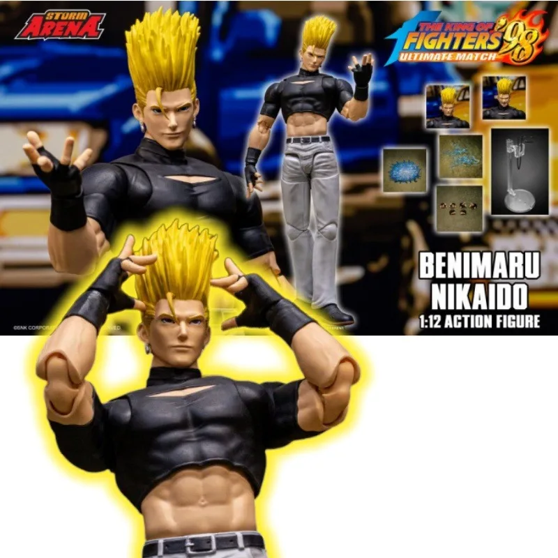 

COMING SOON! Storm Toys Storm ARENA The King of Fighters 98 Nikaidou Benimaru 1/12 Action Figure Gift Figure Collection