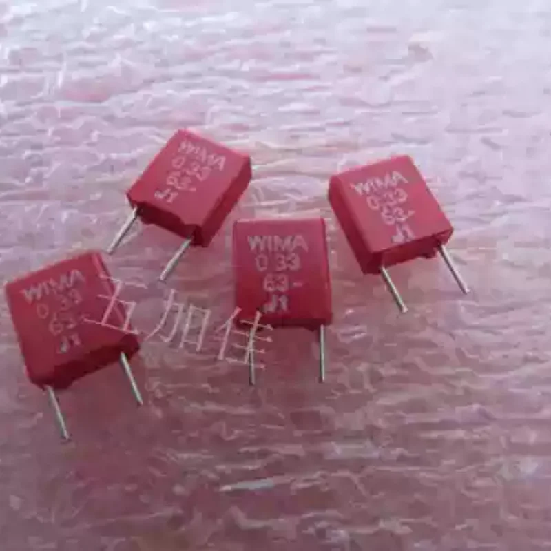 10-100pcs MKS-2 63V0.33UF 63v334 imported original German film Weimar capacitor pin distance 5