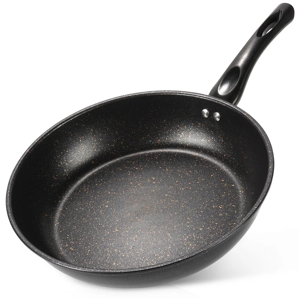 Diepe granieten koekenpan, basismodel, 28 cm, 3 liter.