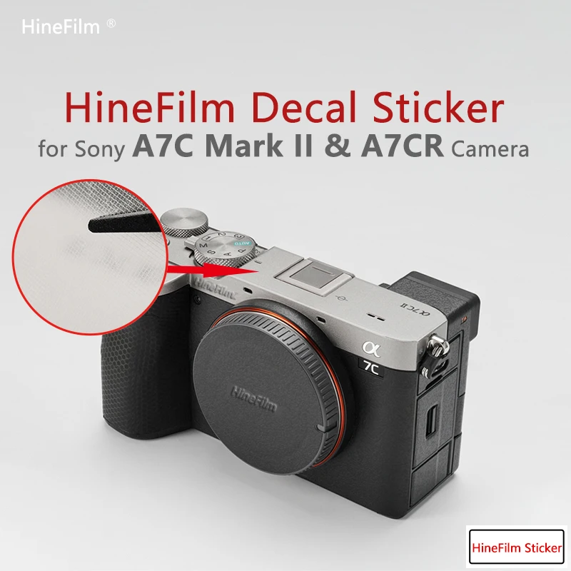 

Hinefilm Skin for A7CII A7CR Camera Transparent Sticker A7C2 Clear Camera Skin For Sony A7C II A7CR Wrap Cover A7CM2 Sticker