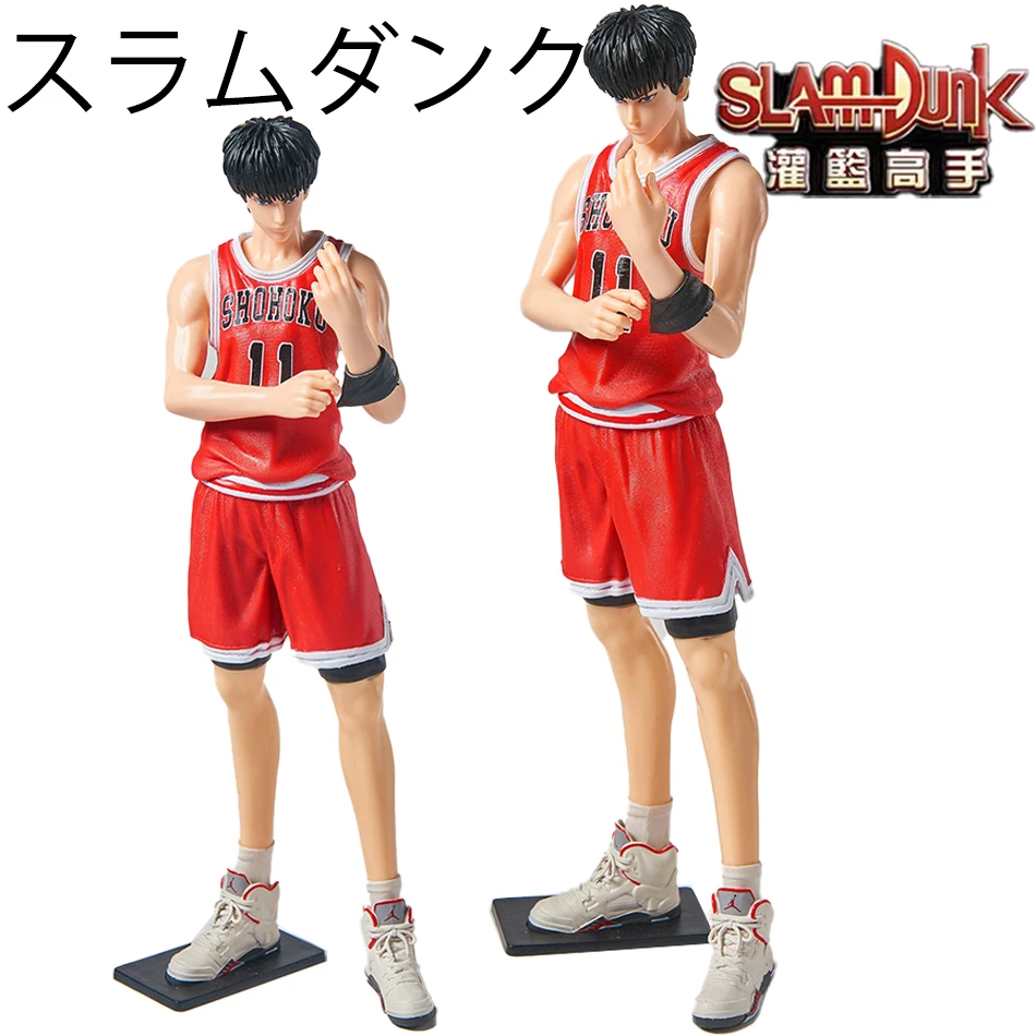 Figura de acción Slam Dunk de 30 cm en stock, anime Sakuragi Hanamichi, Hisashi Mitsui, Ryota Miyagi, Takenori Akagi, figuras de juguete, modelo de regalo.