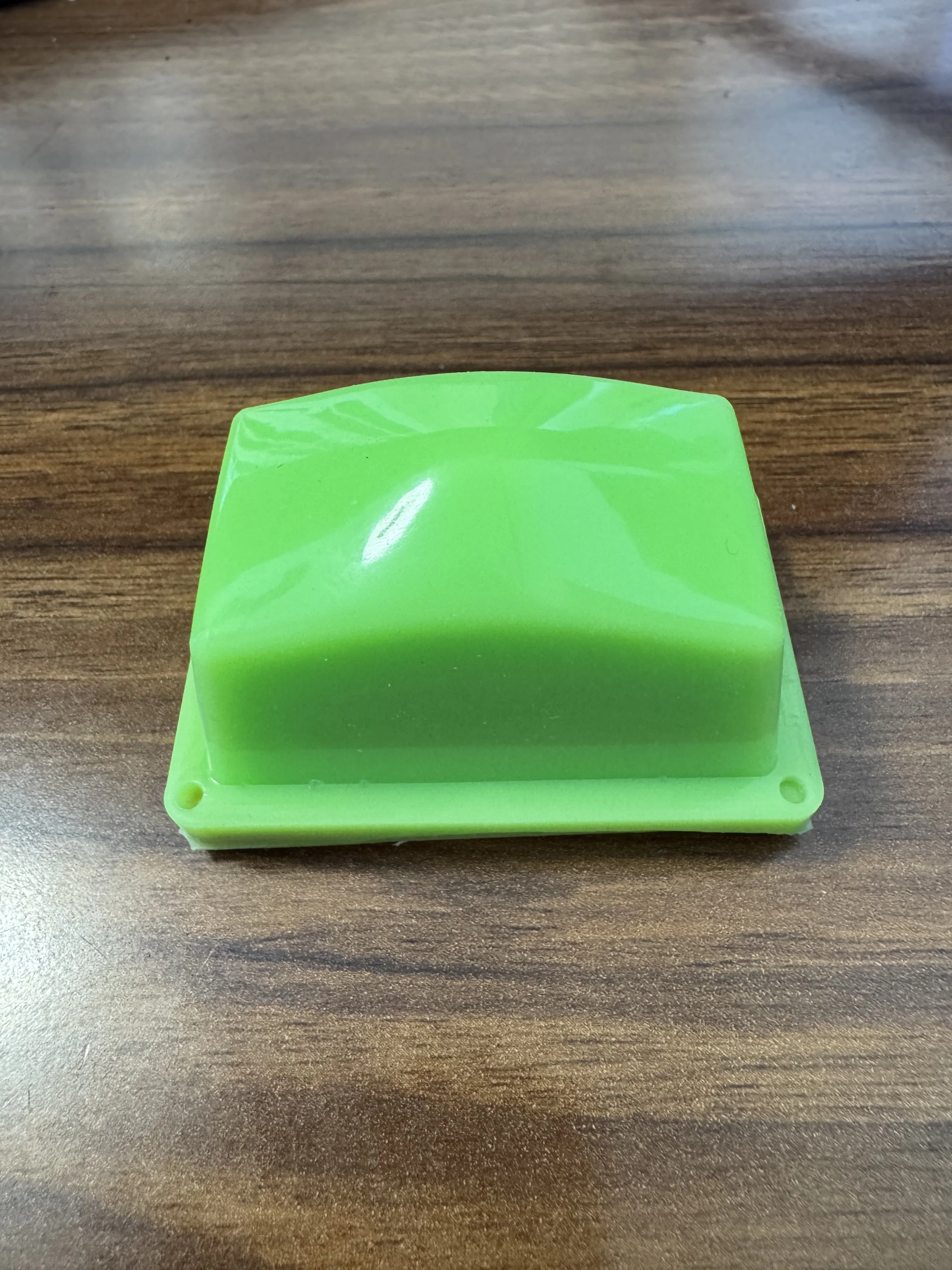 

Silicone Rubber Pad Head Size 46x25mm Wood Base For Pad Printing Logo Printing