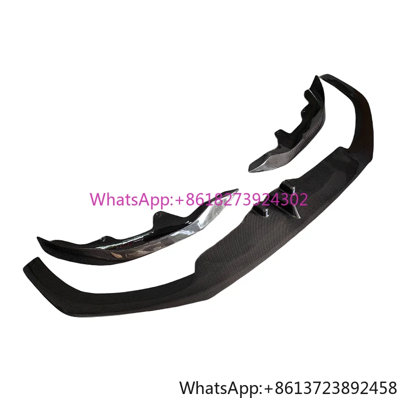 

Used for 2019-2020 BMW 8 Series G14 G15 G16 AC Style Carbon Fiber Front Bumper Lip Front Lip Body Kit