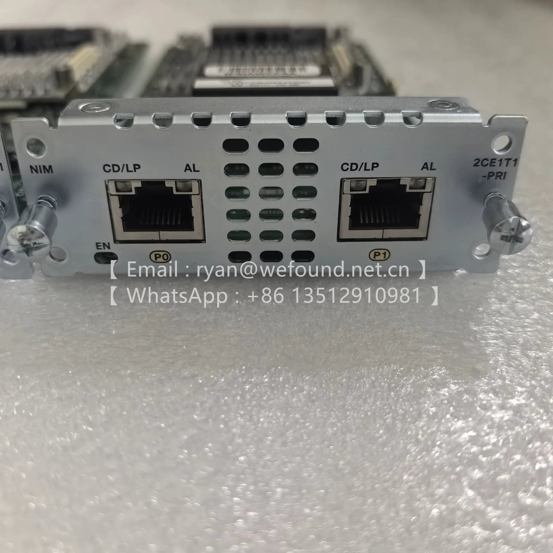 NIM-1CE1T1-PRI NIM-2CE1T1-PRI Módulo de interfaz de red de voz y WAN