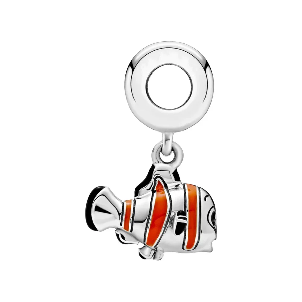 Silver Colour Finding Dangle Charm Holder Fit Original Brand DIY Charm for Women Jewelry Making Gift image 3