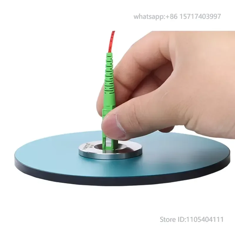 10PCS Fiber optic frosted D1 paper ceramic insert end face repair using a four corner pressure grinder