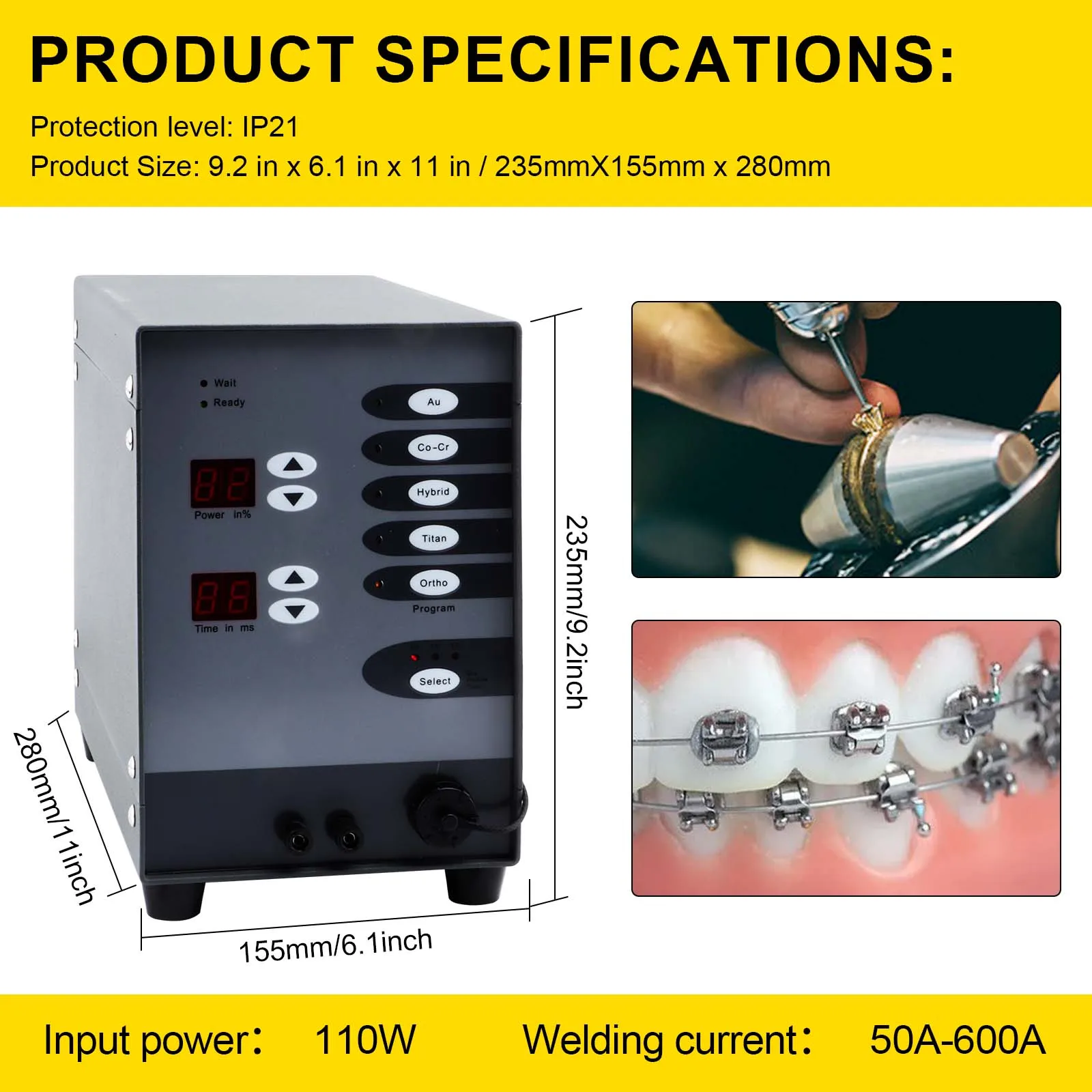 Stainless Steel Spot Laser Welding Machine 110V/220V Automatic Numerical Control Pulse Argon Arc Welder for Soldering Jewelry