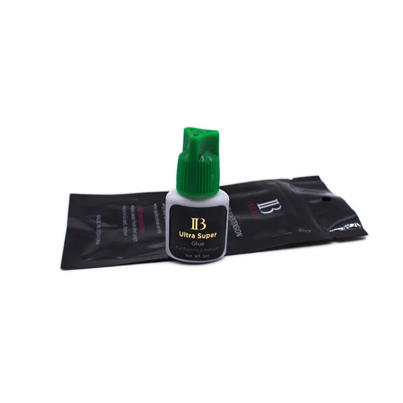 I-beauty IB Ultra Super Glue, extensiones de pestañas individuales de secado rápido, pegamento de pestañas con tapa verde, maquillaje al por mayor,