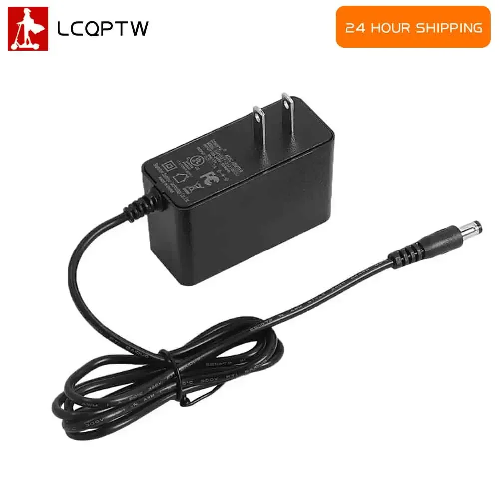 شاحن لشاومي 4 Go/شاومي 4 لايت 2nd Gen/ مهايئ شاحن 25.2V1A لأجزاء Segway Ninebot E2 E2Plus E8 E10 C15 C20