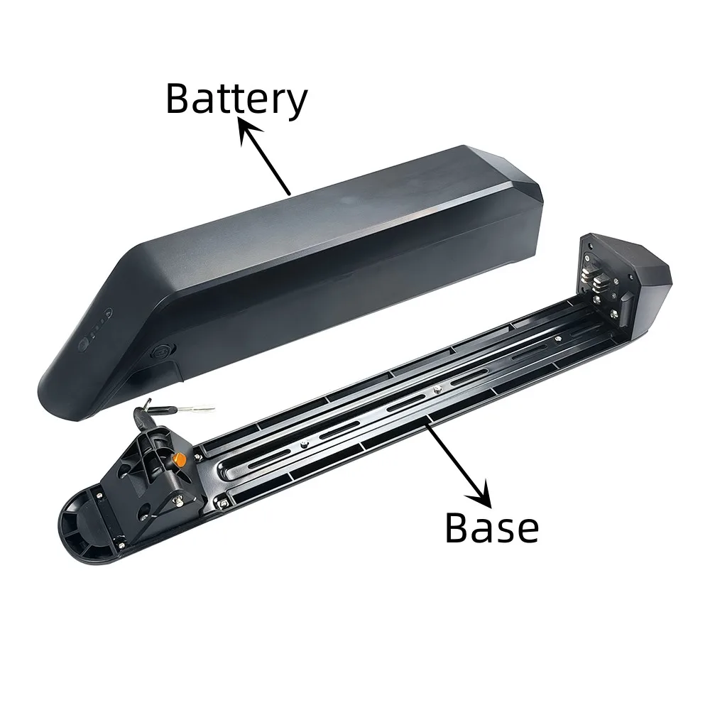 Kirin-21700 Down Tube Battery Box, Empty Battery Case, Cell Holder, 48V, 52V, 56Pcs