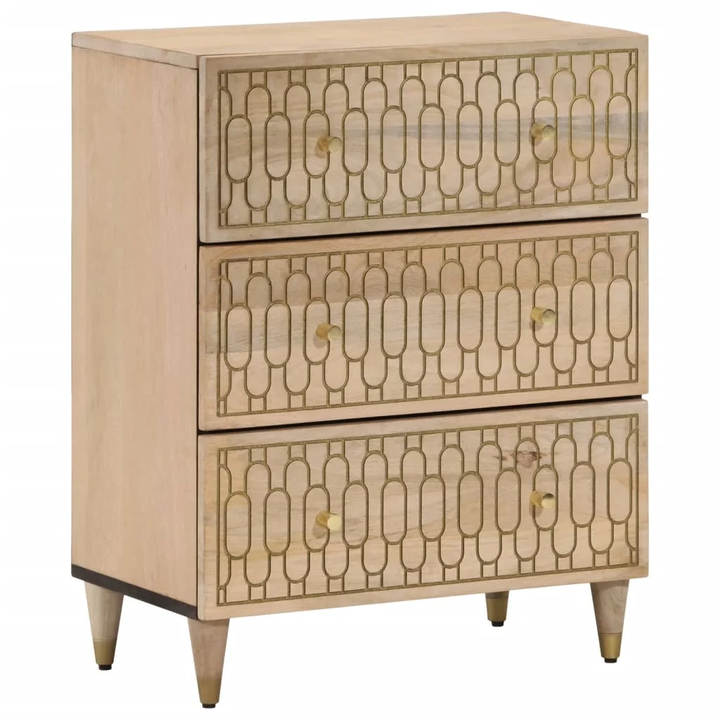 Side cabinet 60x33x75 cm solid mango drink