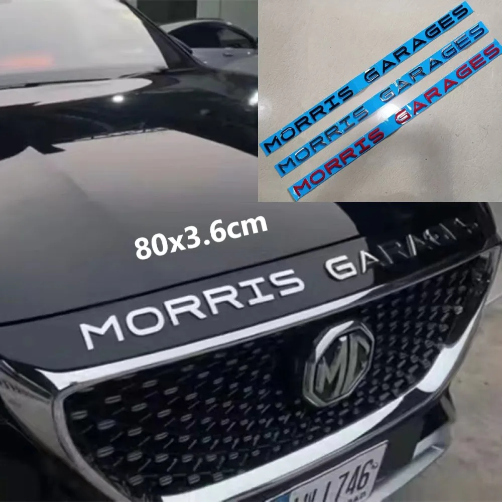 

MORRIS GARAGES ABS modify English letter stickers for MG Trophy MG6 MG3 MG4 MG5 MG7 GS TF ZR ZS ES HS Morris ONE GT 3SW EZS