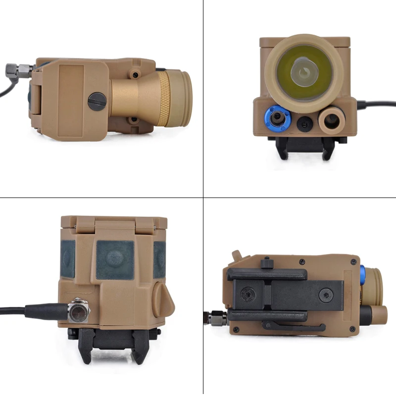 Element ELLM01 Red & IR Laser Infrared Tactical Flashlight LED Red Dot Light Airsoft Accessory Fully Functional NEW