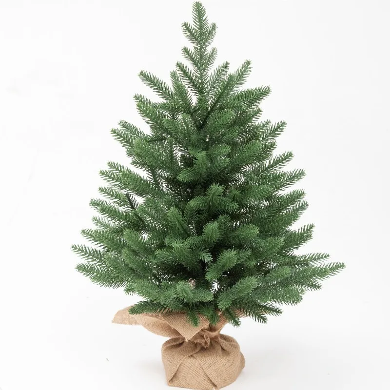 

Hot selling all PE mini Christmas tree desktop mini Christmas tree Christmas atmosphere decoration