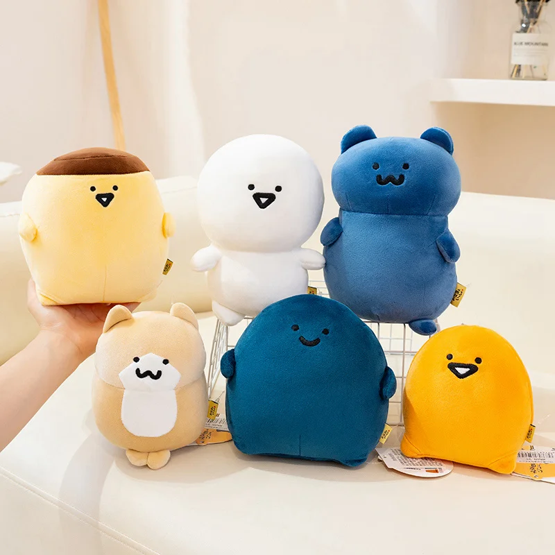 

Obungu Adorable Stationery King Plush Pillow Doll Bed Sofa Back Cushion Kawaii Room Decor Festival Creative Gift Set Kids Toy