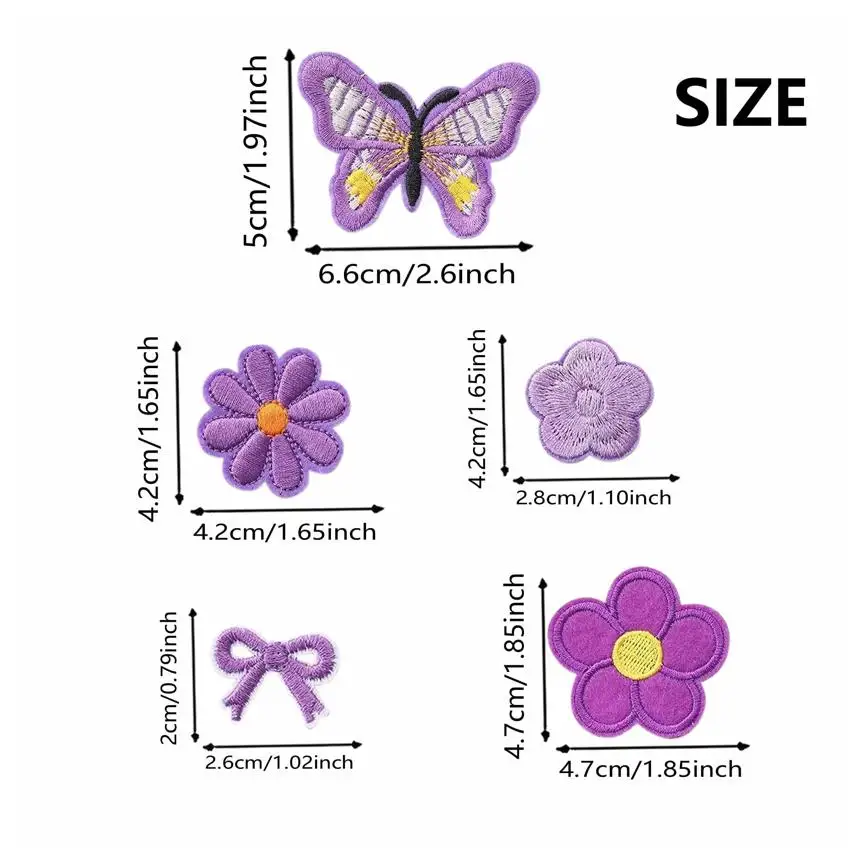 Bling Rhinestone & Butterfly Flower Stickers Decorations Charms Compatible with 16oz-40oz Water Bottles for Personalized Design