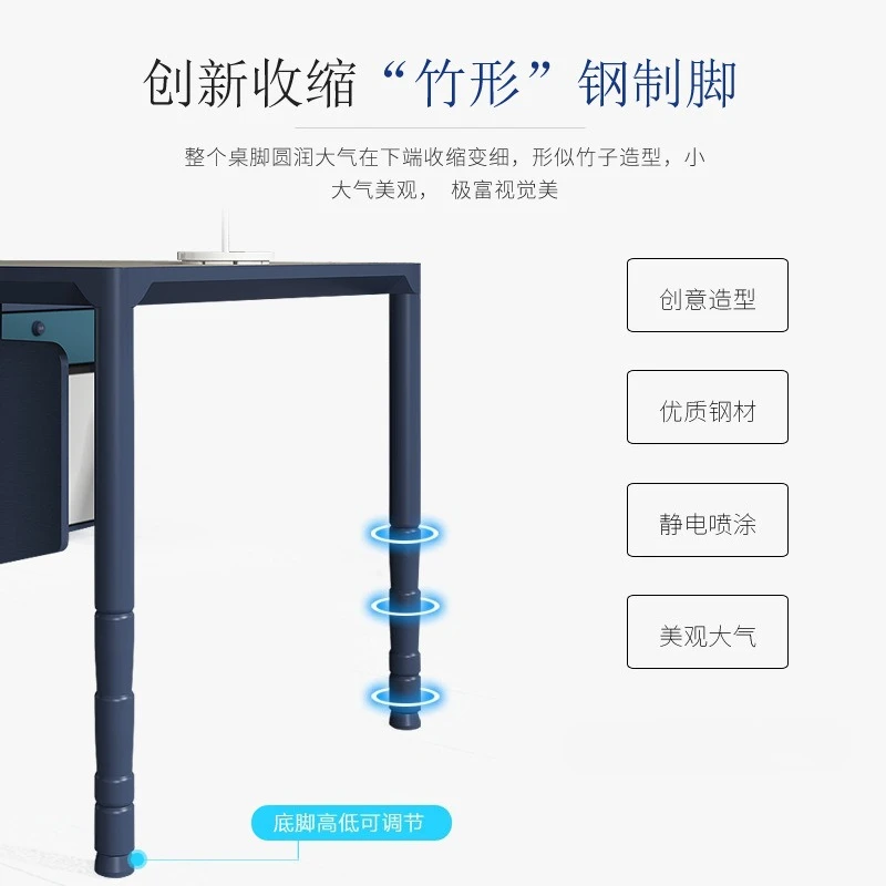 أثاث المكاتب طاولة رئيس مكتب الرئيس الحديث البسيط #2