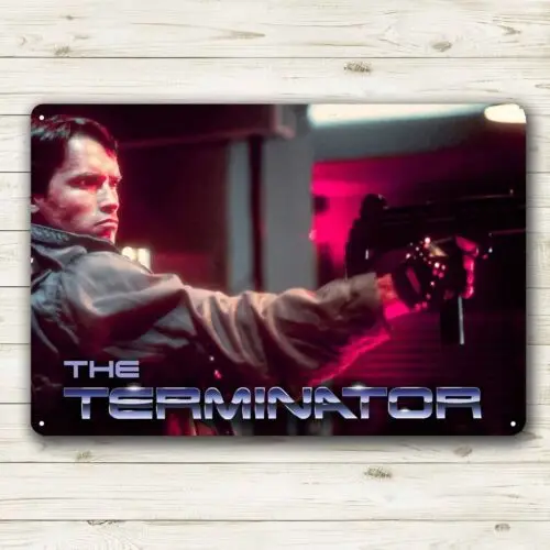 Terminator Arnold Schwarzenegger Movie Metal Poster Tin Sign - 20x30cm Plate sign sign sign