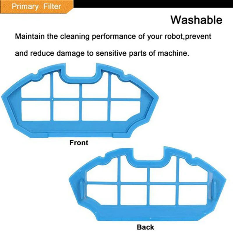 ABRG-مجموعة ملحقات لـ Ecovacs DEEBOT N79S N79 Eufy Robovac 11 11C Cecotec Conga Excellence 990 أجزاء المكنسة الكهربائية الروبوتية