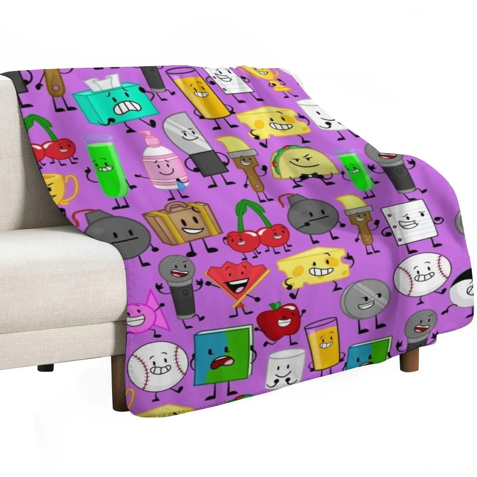 inanimate insanity Throw Blanket Luxury Throw Plaid on the sofa Warm cosplay anime Summer Beddings Summer Blankets
