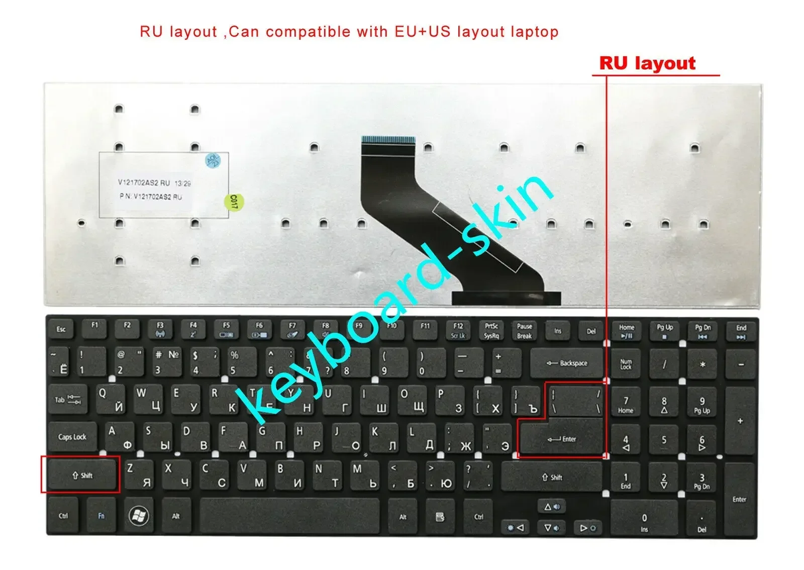 New Ru Russian Keyb…