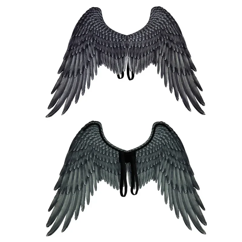 Ailes d'ange 3D pour hommes et femmes, accessoires de Costume de Cosplay pour fête à thème d'halloween