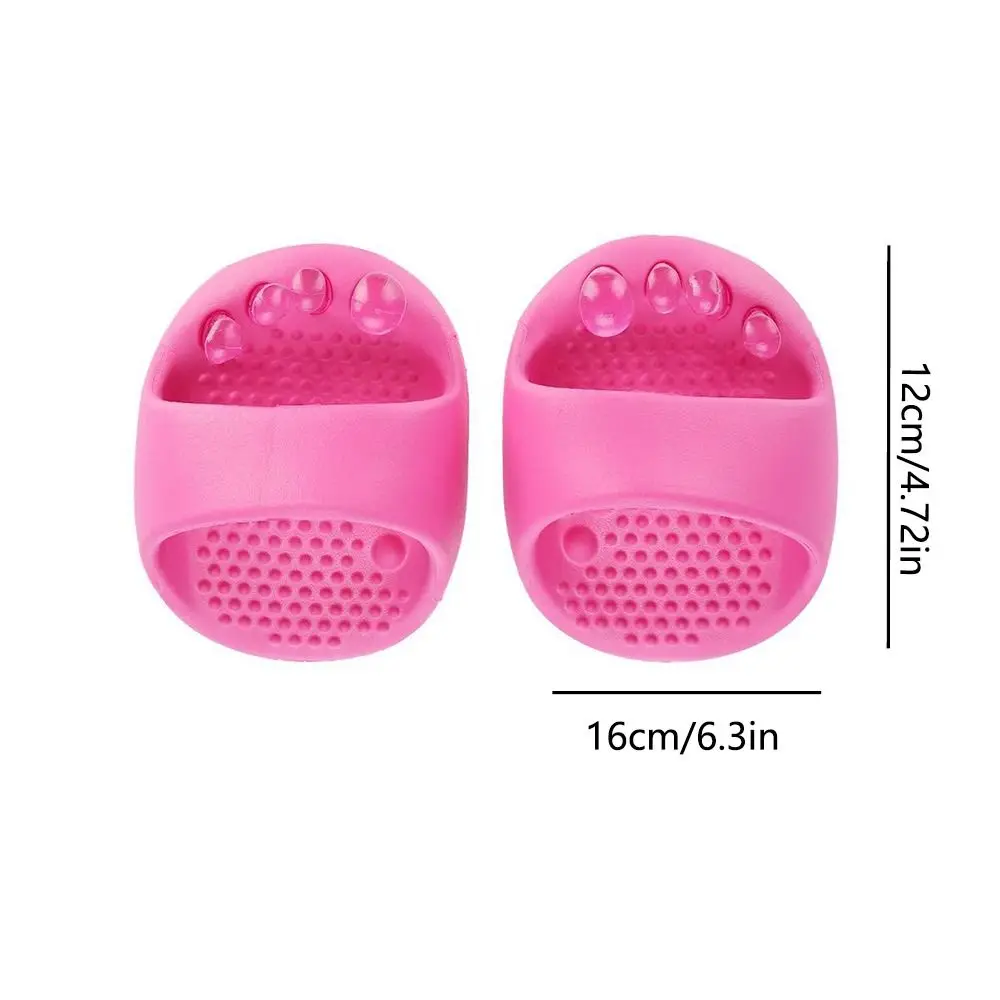 Arch Support Bone Corrective Foot Massager Eva Material Thick-Soled Calf Strengthener Lightweight Weight Loss Massage Slippers