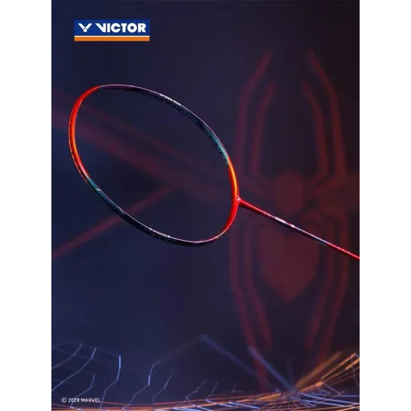 

Новая ракетка для бадминтона Victor Victory Single Shot Spider Red Limited Edition для соревнований и тренировок, атакующая, с технологией Belt Line