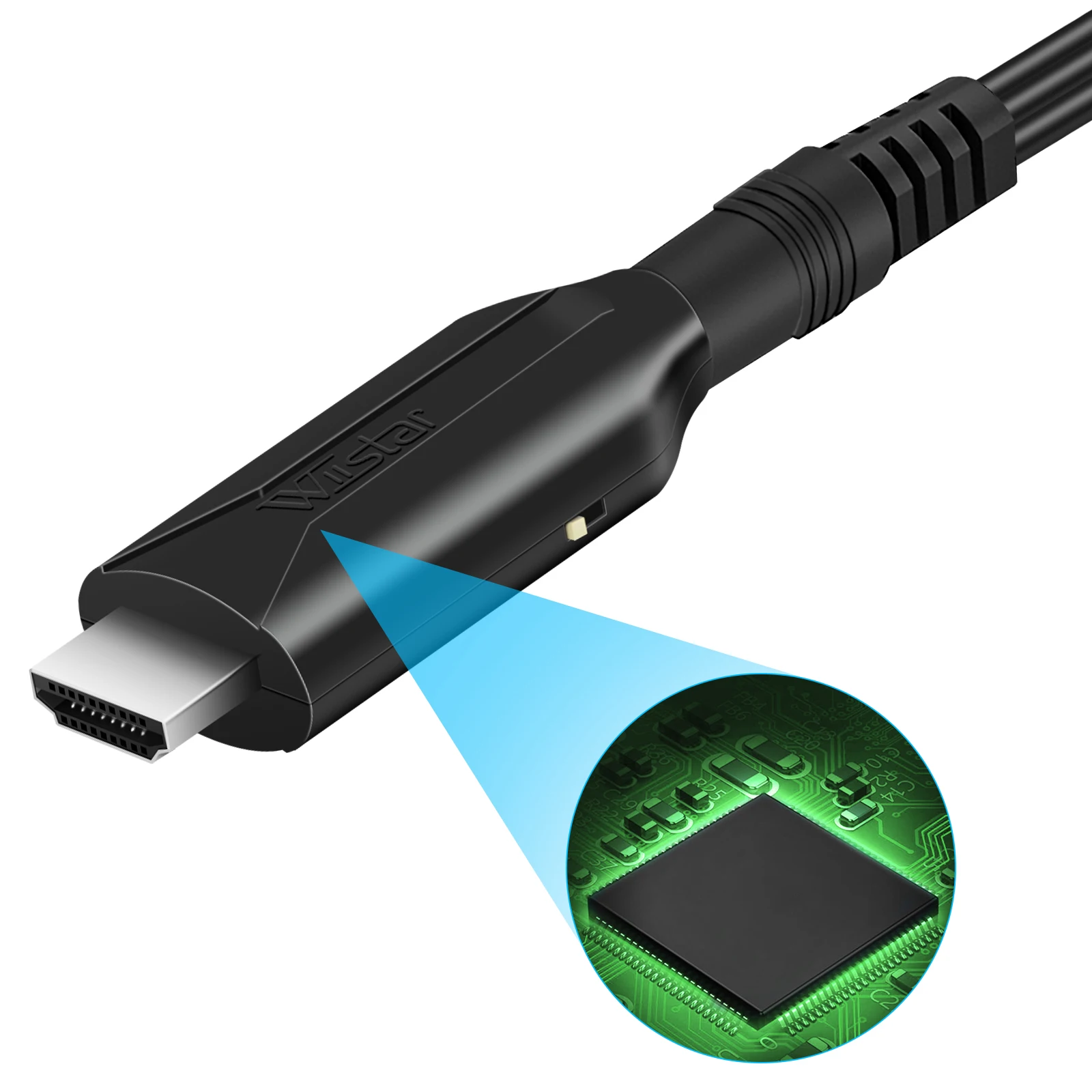 XBOX to HDMI Converter อะแดปเตอร์เสียงวิดีโอดิจิตอลสําหรับคอนโซลคลาสสิกรุ่น 480P 720P 1080P
