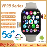 2025 New smartwatch VP99 Smartwatch 2.29 inch 180° Rotatable camera SIM card Bluetooth Call Heart rate Female male smartwatch