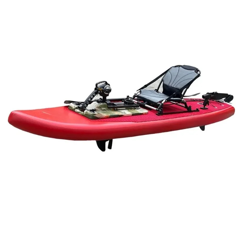 Inflatable SUP plate with aluminum pedals, inflatable boat