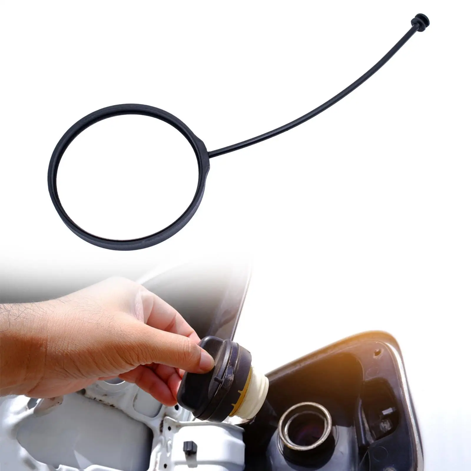 Automotive Fuel Tank Cap Cable Wear Resistant Tether Rope Repair Parts for BMW 2 4 6 8 Series