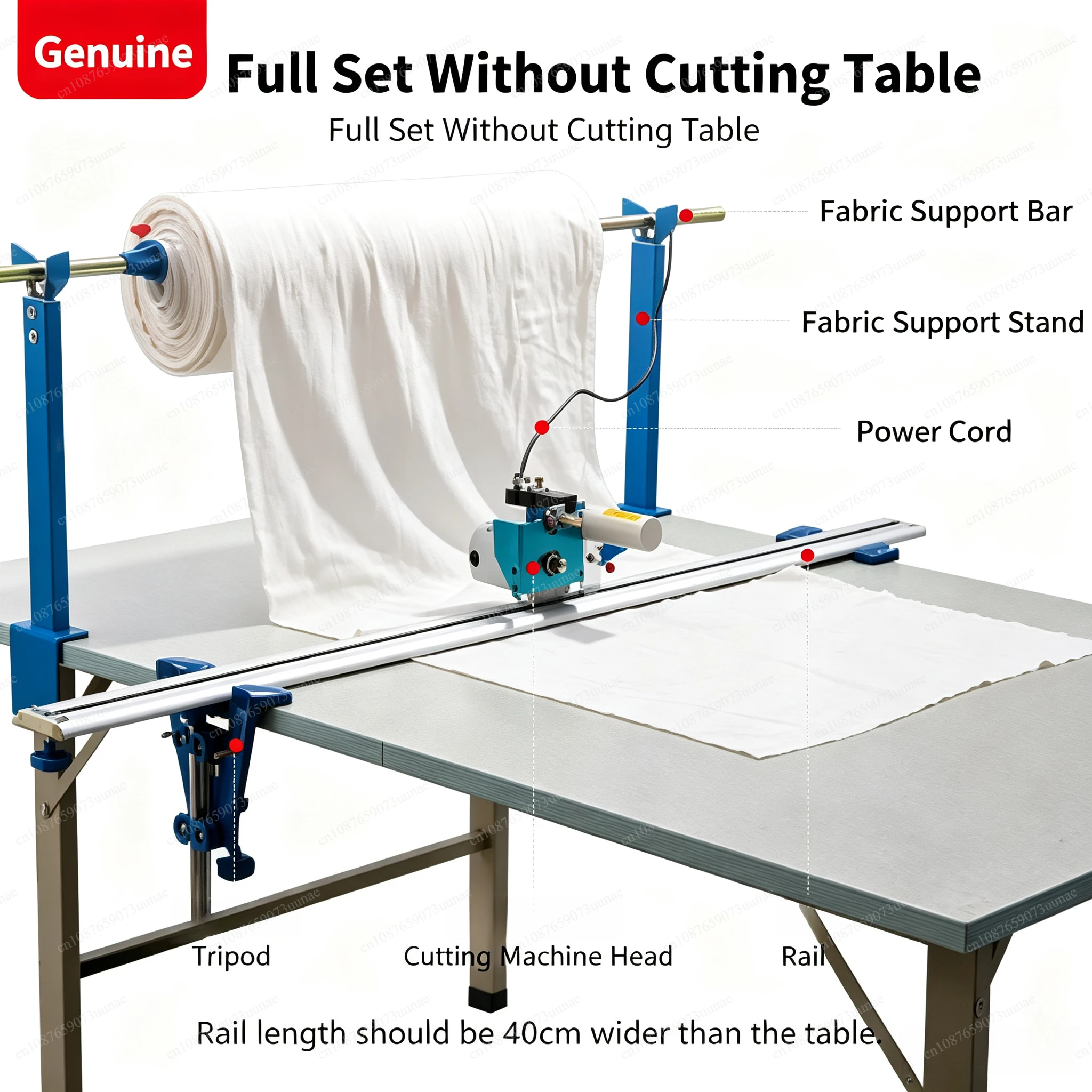 CZDB22 Track‑Type Automatic Fabric Cutting Machine, Fabric‑Saving Industrial Cloth Cutter for Garment Textile Production